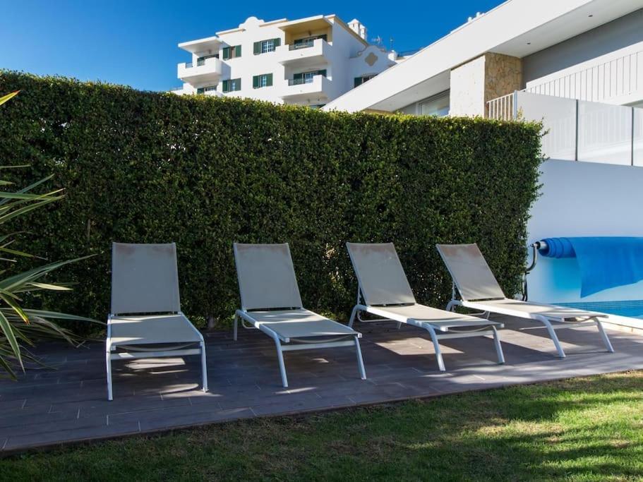 Harmony 4F House - Privat Heated Pool & Privacy & Albufeira Villa Exteriör bild